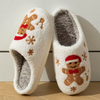 Chaussons chauds en pain d'épice de Noël